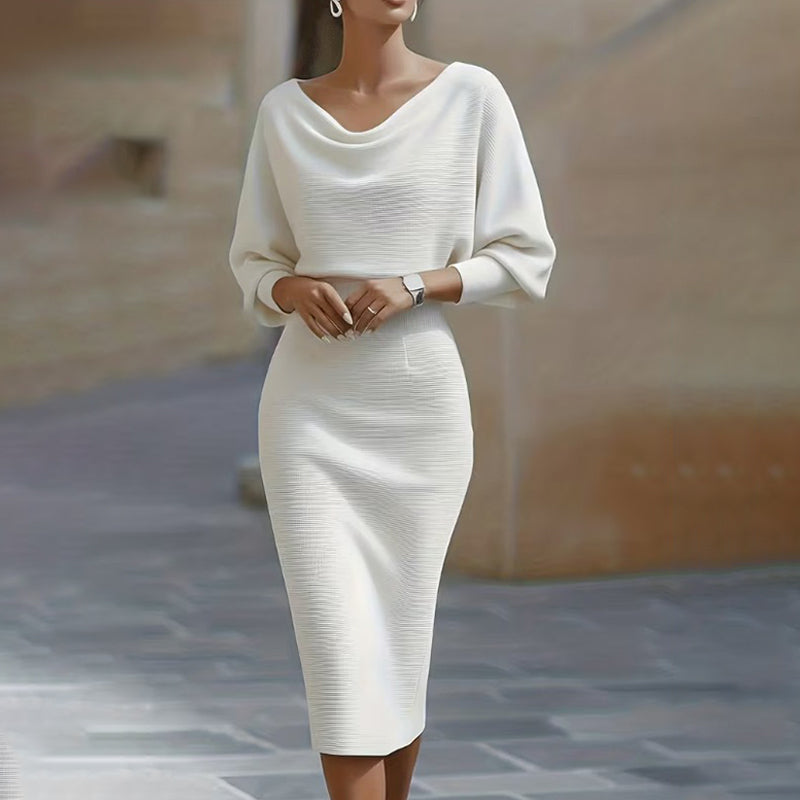 🌟 Offre à durée limitée : 49 % de réduction 💃 Robe élégante et amincissante pour femme | Coupe élégante et silhouette flatteuse ✨