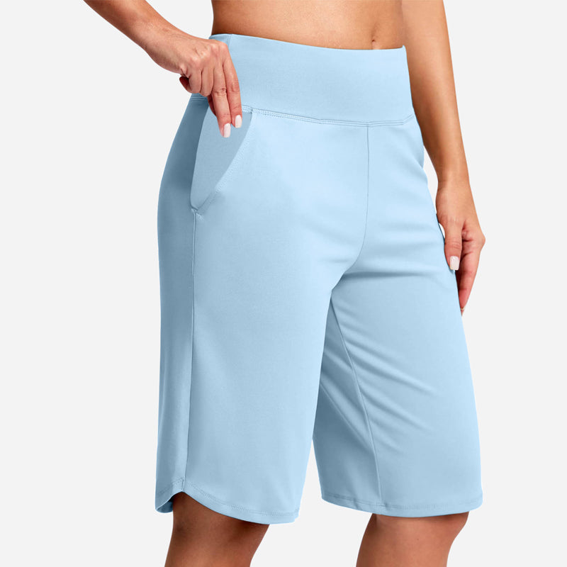 ⏰Dernier jour de vente : 52% de réduction 🔥 Shorts de yoga taille haute pour femmes avec poches