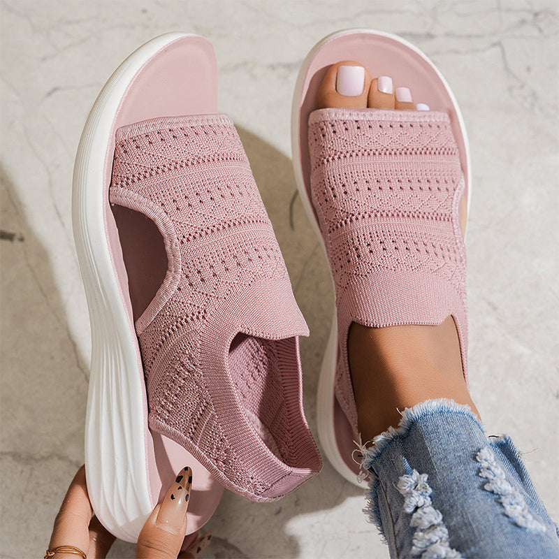💞 PLUS DE 50 000 EXEMPLAIRES VENDUS ! 🌬️ Fini les pieds gonflés ! Nos sandales en mesh respirant gardent vos pieds au frais & au sec