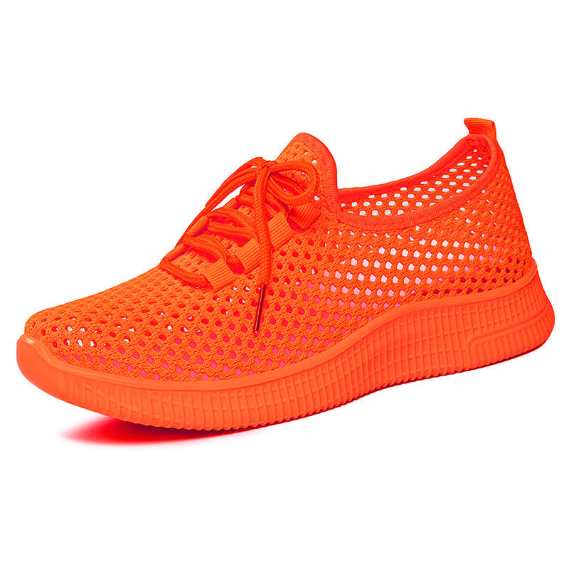 🚶♀️🦶Chaussures de marche pour femmes en maille respirante, légères, confortables et absorbant les chocs👟