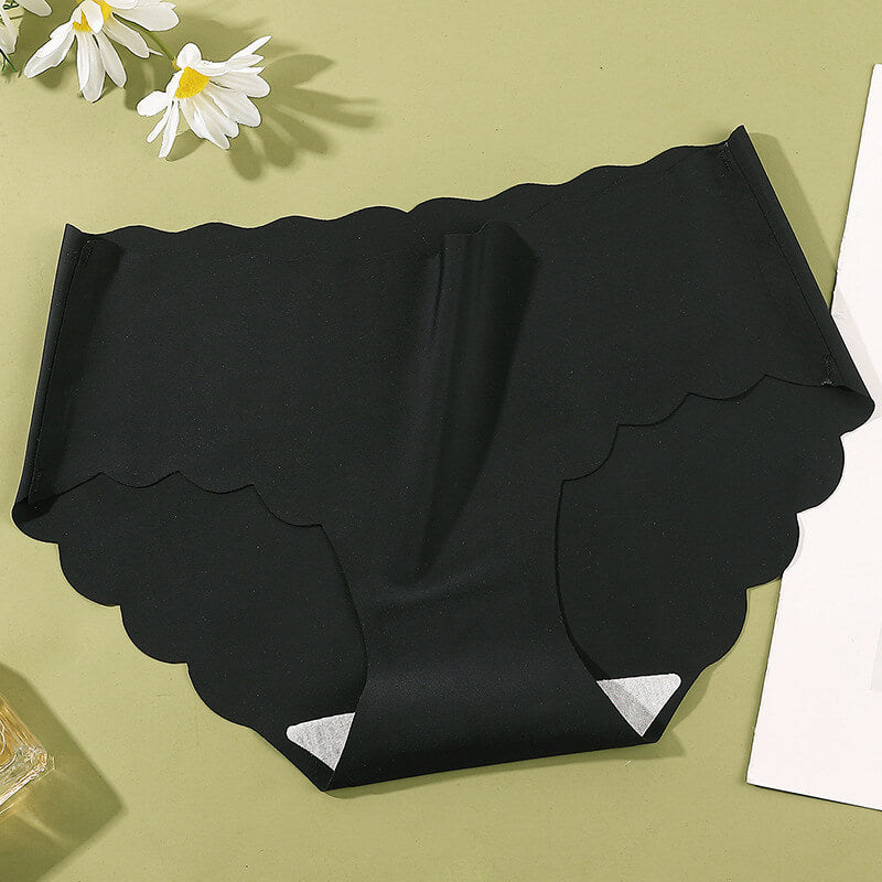 Culotte une pièce sans couture en soie glacée pour femmes