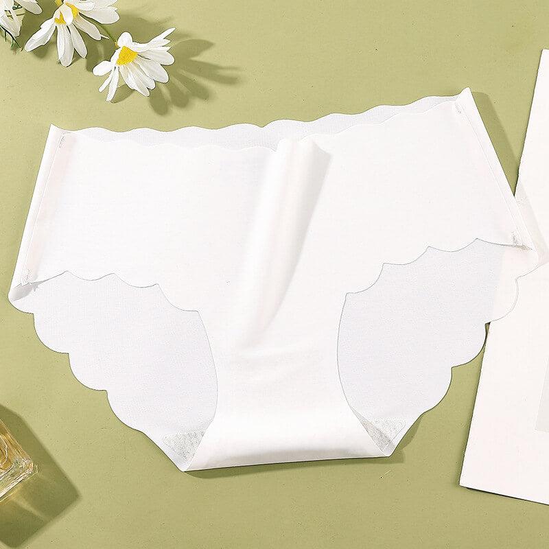 Culotte une pièce sans couture en soie glacée pour femmes