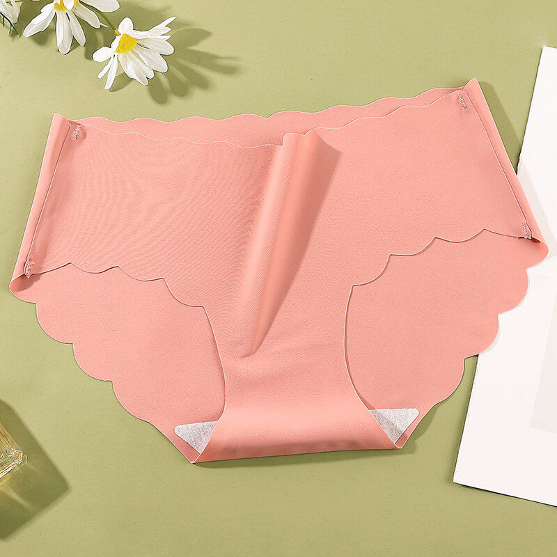 Culotte une pièce sans couture en soie glacée pour femmes