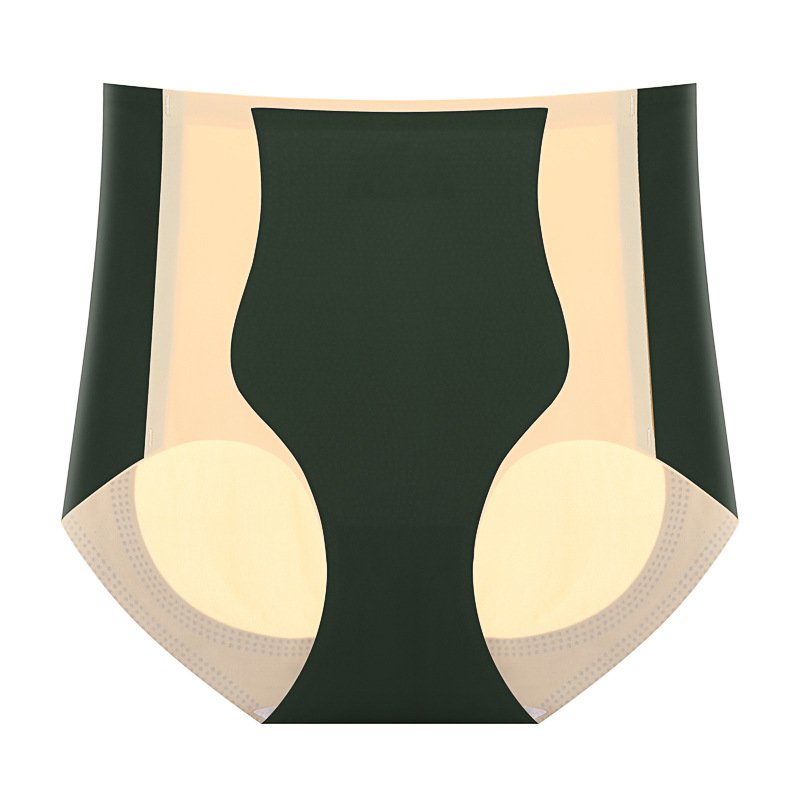 Pantalon de contrôle de la taille sans couture à blocs de couleurs