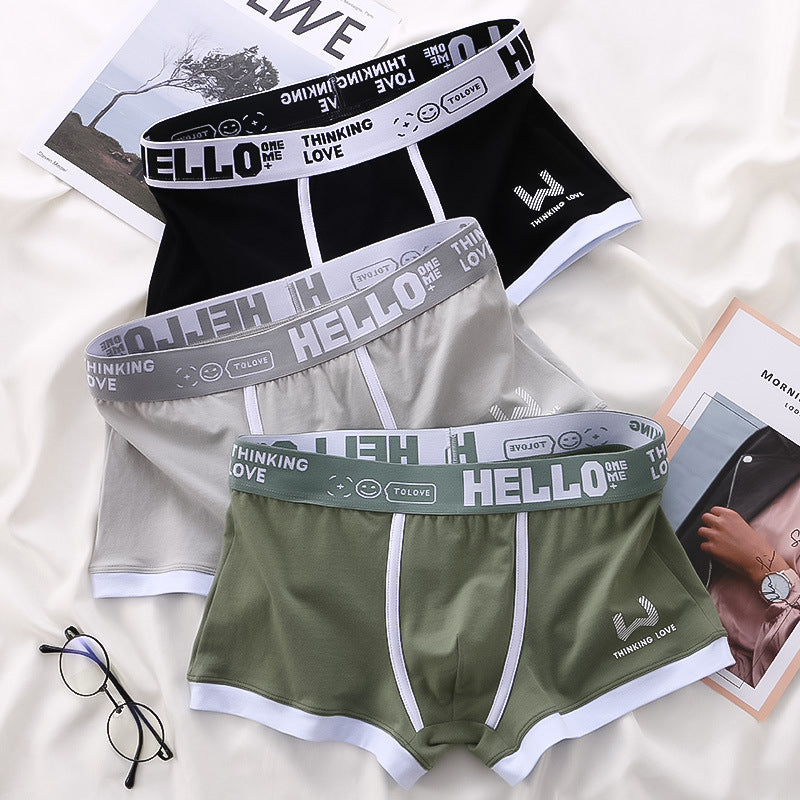 HELLO Slip en coton pour hommes