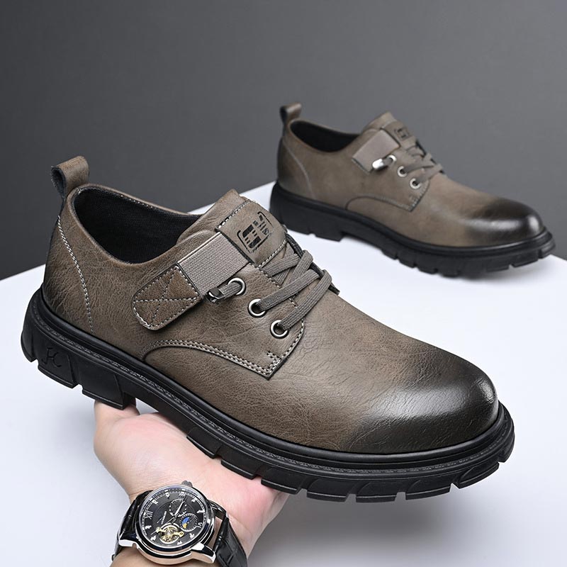 Chaussures en Cuir Cargo Vintage pour Hommes🔥(Offre spéciale du dernier jour : 50% de réduction)
