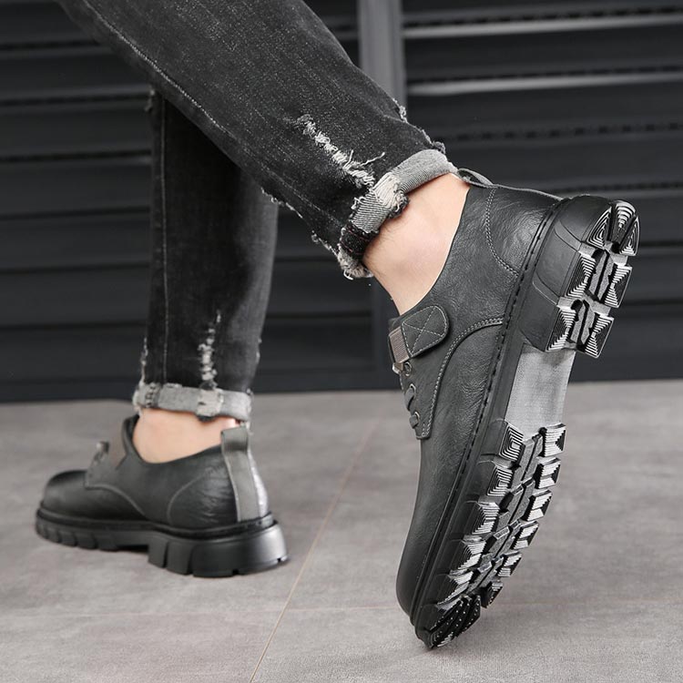 Chaussures en Cuir Cargo Vintage pour Hommes🔥(Offre spéciale du dernier jour : 50% de réduction)