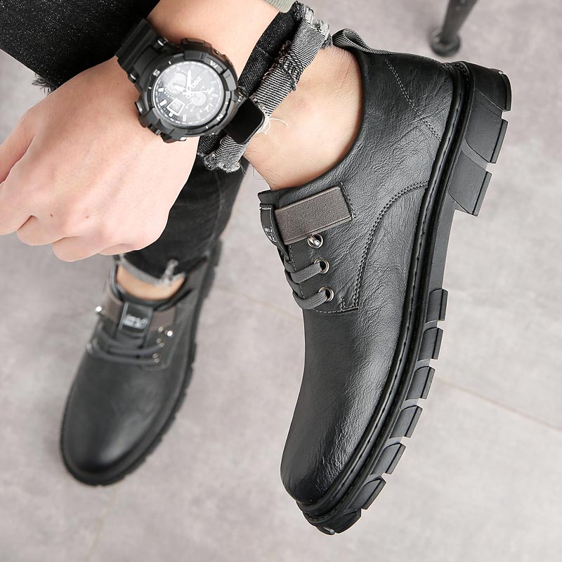 Chaussures en Cuir Cargo Vintage pour Hommes🔥(Offre spéciale du dernier jour : 50% de réduction)