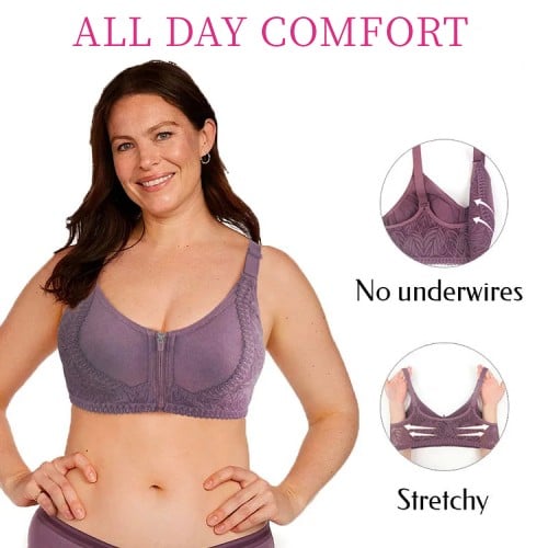 🔥Dernier jour -49%OFF🔥Soutien-gorge grande taille pour femmes avec fermeture sur le devant