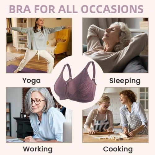 🔥Dernier jour -49%OFF🔥Soutien-gorge grande taille pour femmes avec fermeture sur le devant