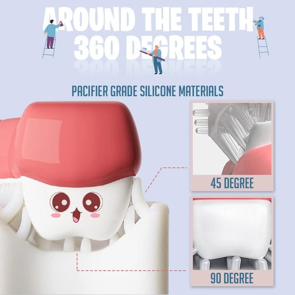 🎁2023-Vente de Noël Achetez 1 Obtenez 1 Gratuit🎁(🔥 Promotion 47% de réduction)Sur la brosse à dents pour enfants en forme de U