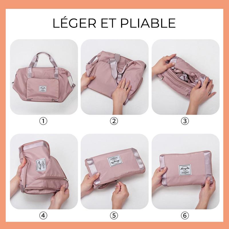 Sac de voyage pliable de grande capacité(2 achetés, livraison gratuite)