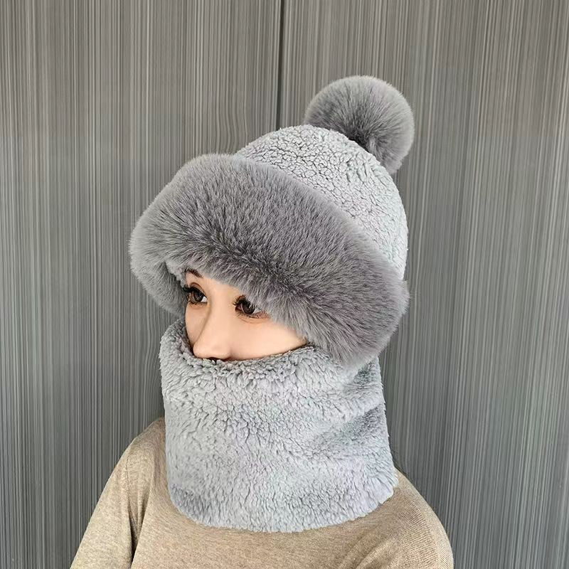 🎄Dernier jour pour 49% de réduction pour Noël - Bonnet écharpe coupe-vent pour femmes