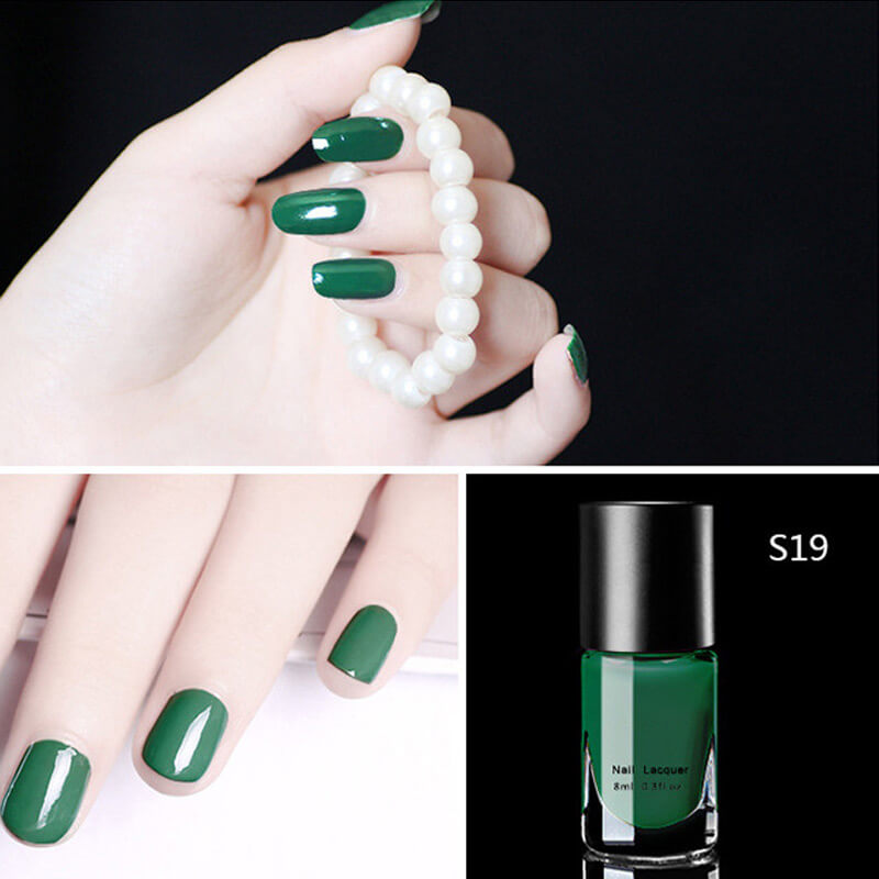 🌸Promotion de Noël 50% de réduction 🌸19 couleurs de vernis à ongles pelables à base d'eau