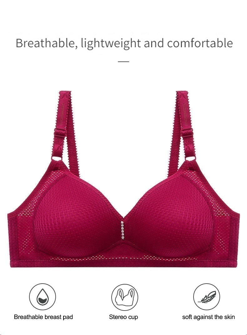 (🎁Vente chaude de Noël 2023🎁)🔥Soutien-gorge grande taille sans fil pour femmes, confortable, respirant et doux🔥