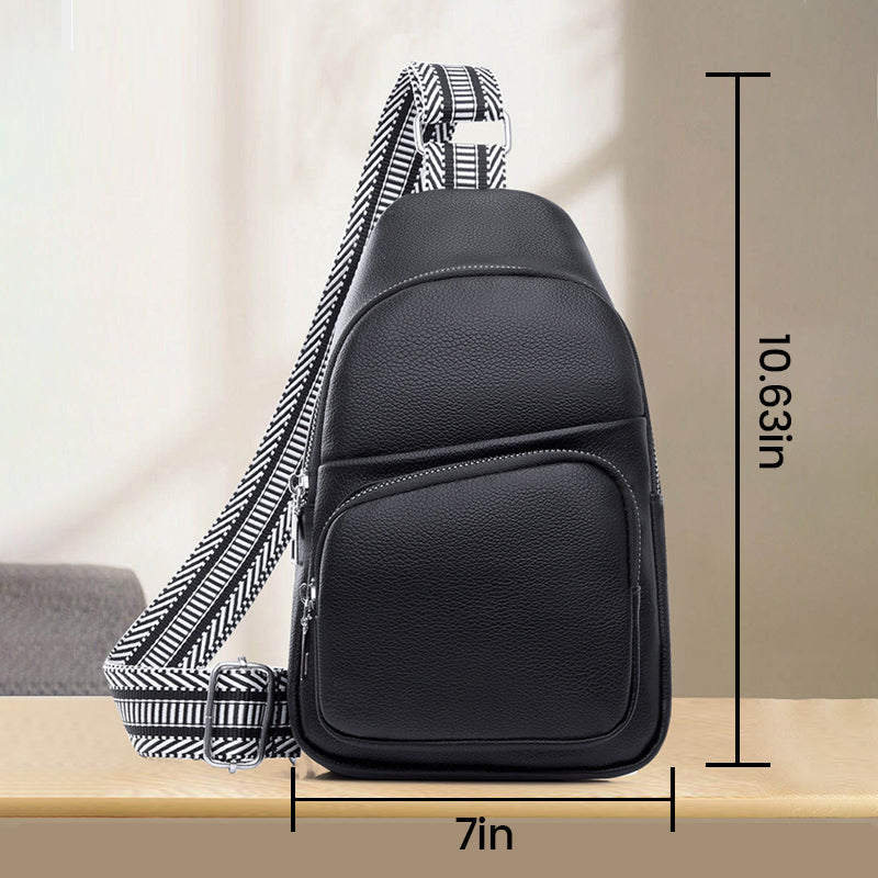 Petit sac à bandoulière en cuir pour femme
