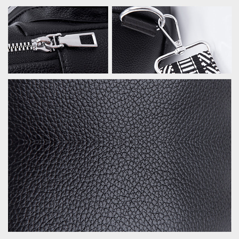 Petit sac à bandoulière en cuir pour femme