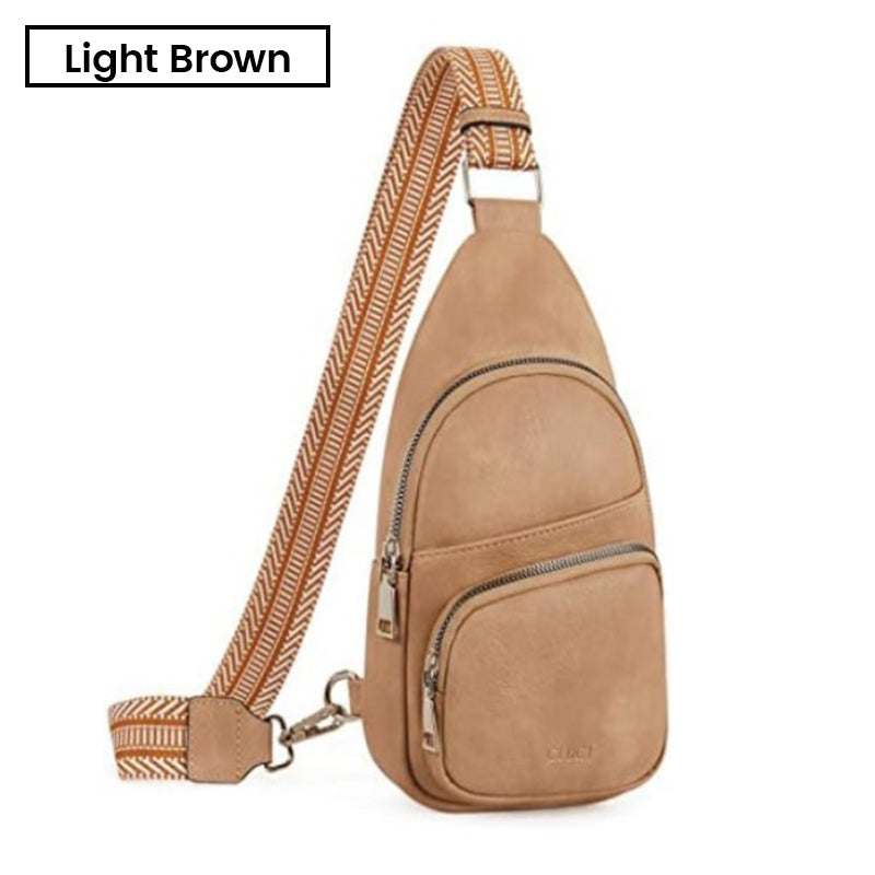 Petit sac à bandoulière en cuir pour femme