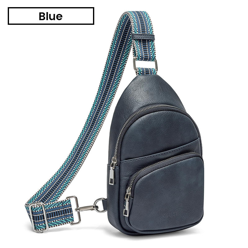 Petit sac à bandoulière en cuir pour femme