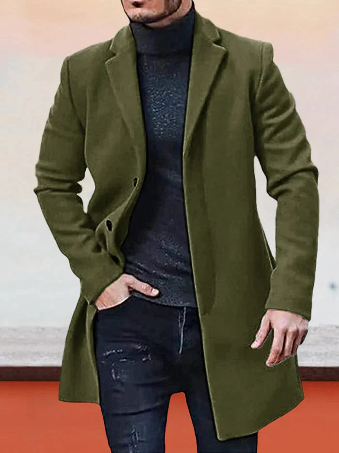 ✨ OFFRE PRIVILÈGE · -50 % | Veste Homme Classique à Boutonnage Simple