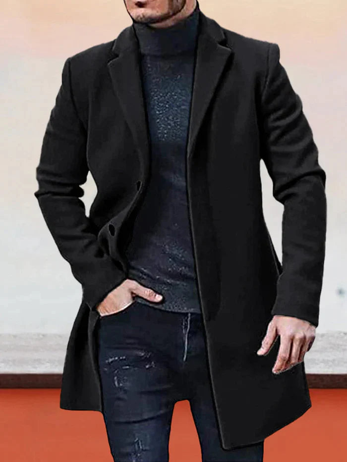 ✨ OFFRE PRIVILÈGE · -50 % | Veste Homme Classique à Boutonnage Simple
