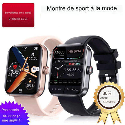 🔥🎁2024 Nouvelle Année Vente chaude🎁 49% 🔥 - Montre intelligente Bluetooth (prise en charge de 24 langues)