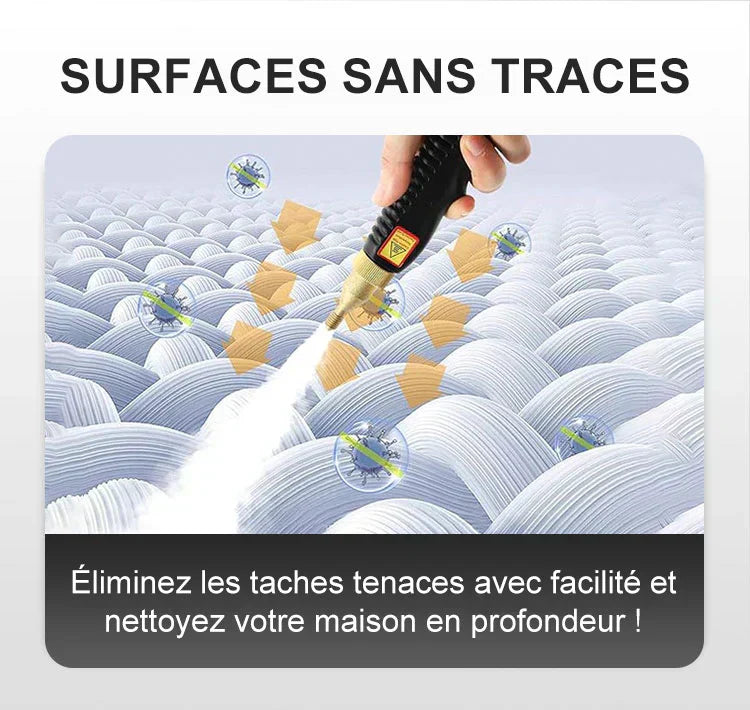 ✨2500W Nettoyeur à Vapeur à Haute Température Pressurisée Portatif✨