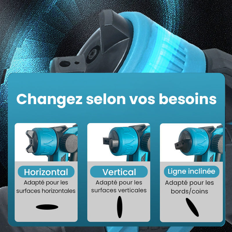 🔥Offre spéciale🔥Pistolet à Peinture Électrique Sans Fil
