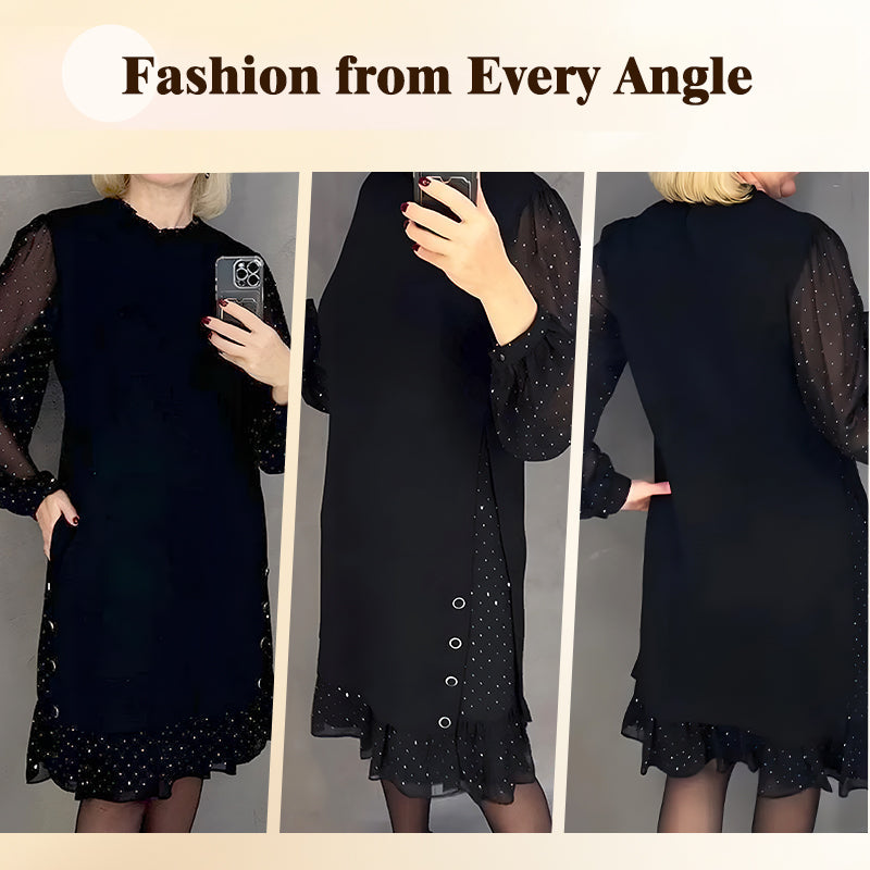 🔥 60% DE RÉDUCTION ! Robe Femme à Strass – Élégante, Confortable & Parfaite pour Toutes Occasions