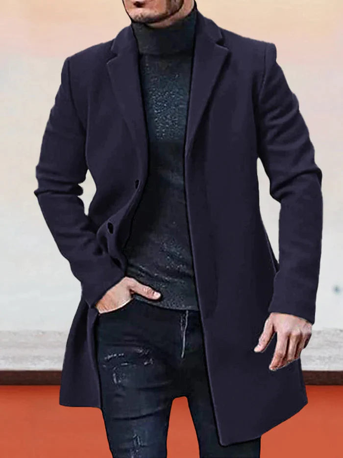 ✨ OFFRE PRIVILÈGE · -50 % | Veste Homme Classique à Boutonnage Simple