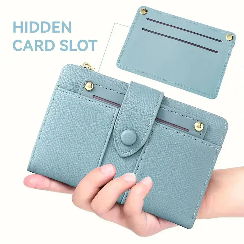 🔥Hot Sale😍Portefeuille multi-compartiments en cuir pour femme avec porte-cartes (achetez-en 1 et obtenez-en 1 gratuit)