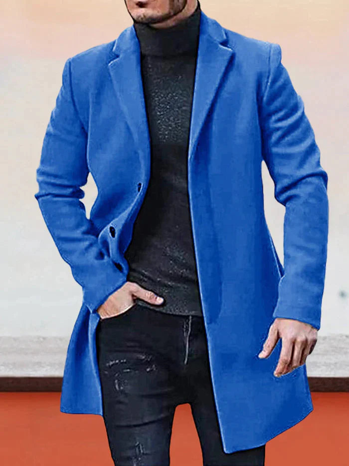 ✨ OFFRE PRIVILÈGE · -50 % | Veste Homme Classique à Boutonnage Simple