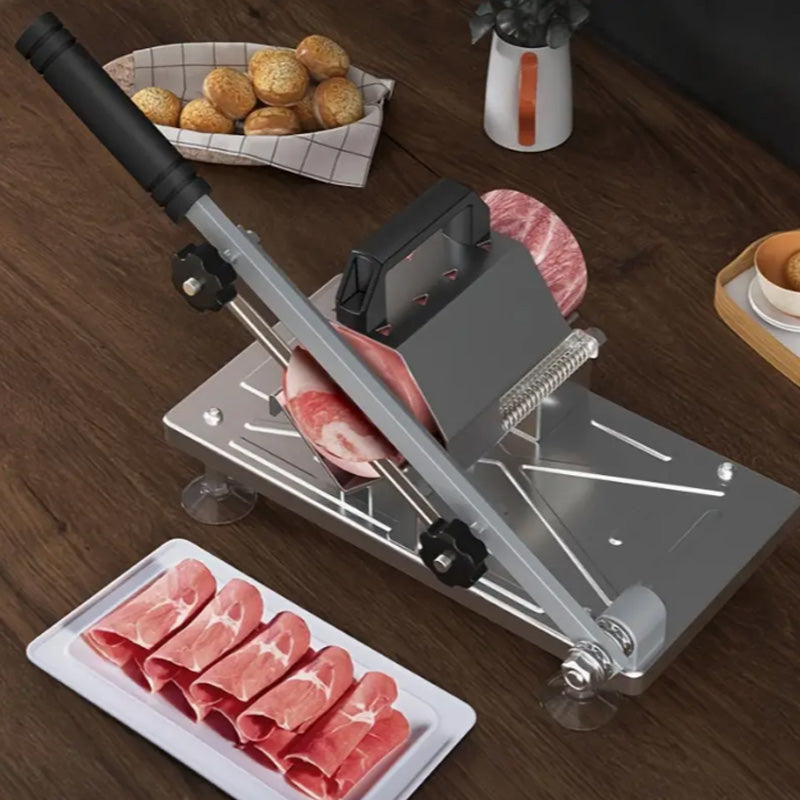 💥Grande vente 50% de réduction💥 Trancheuse à viande surgelée manuelle