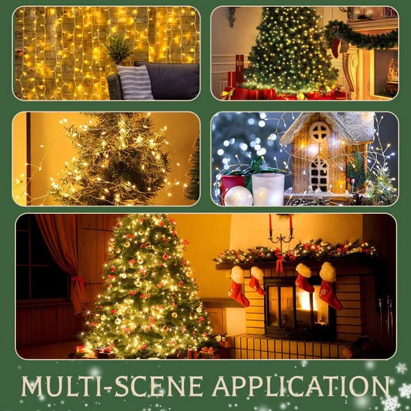 ✨Promotion de Noël anticipée : 50 % de réduction - 🎁Guirlande lumineuse en fil de cuivr