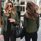 Veste d'automne pour femme en cuir souple pour un usage quotidien