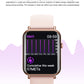 ✈️Livraison gratuite✈️Montre connectée pour femmes et hommes, tracker d'activité physique avec fonction d'appel, montre de fitness avec suivi du sommeil/100 sports/podomètre étanche IP68