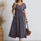 🌸DERNIER JOUR 49% DE REDUCTION - 2024 NEW Vintage Comfortable Cotton Linen V-neck dress with pockets