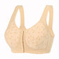 💥ACHETEZ 1 ET OFFREZ 2 GRATUITS💥Sous-vêtements sans couture à bouton frontal Femmes Soutien-gorge confortable en coton
