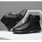 🎁 Soldes 49 % DE RÉDUCTION 🔥BOTTES EN CUIR NOIR MARTINI