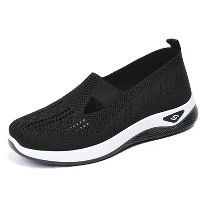 🔥Dernier jour 49% de réduction🔥Chaussures orthopédiques tissées à semelles souples et respirantes pour femmes