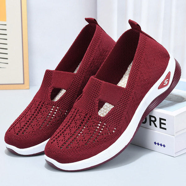 🔥Dernier jour 49% de réduction🔥Chaussures orthopédiques tissées à semelles souples et respirantes pour femmes