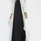 🔥👗Robe longue sans manches à col en V profond et ample & Cardigan drapé fendu