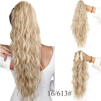 💜 PROMOTION DU DERNIER JOUR - 50% DE RÉDUCTION💜Extension de cheveux bouclés, ondulés et crépus avec queue de cheval