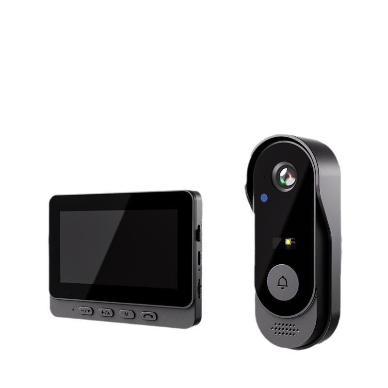 🔔 70% DE RÉDUCTION ! 📹 Caméra de Sonnette Sans Fil 1080P – Champ de Vision 170°, Écran 4,3 Pouces & Vision Nocturne IPX65 🏡