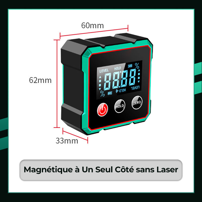 🔥Vente à chaud 61% de réduction🔥Détecteur d'angle numérique magnétique avec laser électronique