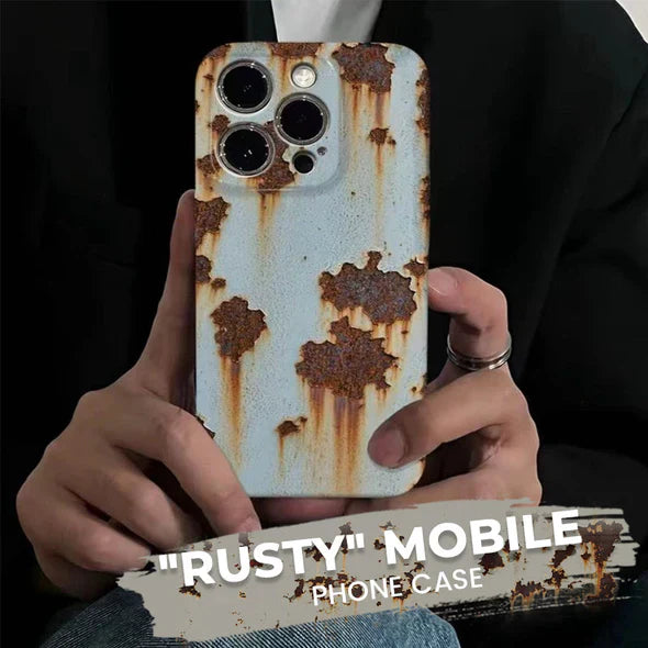 🔥2025 NOUVELLE ARRIVEE 🔩Coque rigide Vintage Rust pour iPhone