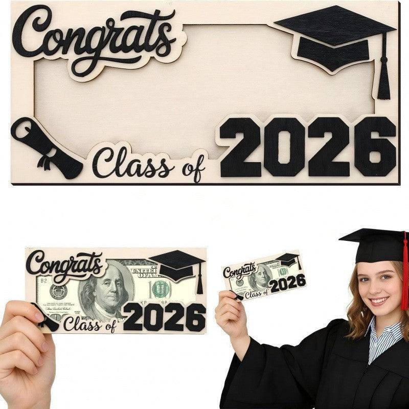 📢📢50 % DE RÉDUCTION !! ⏰ Cadre cadeau original pour l'argent de fin d'études