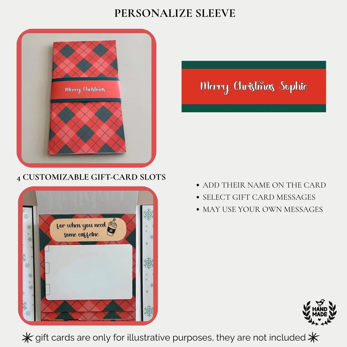 ⏰Prix surprise : seulement 9.99€ aujourd'hui !!!🎄Plus de 50 000 exemplaires vendus ! 🎁✨ Livre porte-cartes cadeau de Noël – Une surprise artisanale pour les fêtes, un design festif et la magie d'un cadeau qui vient du cœur 🎅