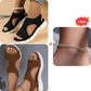 Sandales d'été confortables, respirantes, plates et à bout ouvert pour femmes
