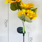💐50% DE RÉDUCTION ! Lampes Solaires Tournesol – Étanches & Décoration Jardin 🌻💛【Offre Limitée】